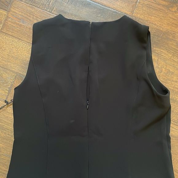 LOFT Versa SOLD OUT Crepe drape  Black Sleeveless Dress - Picture 9 of 13